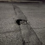 Pothole at 254 Grove St, Chestnut Hill 02467