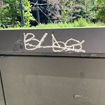 Graffiti at 1454 Beacon St