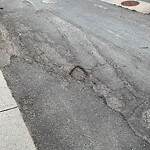 Pothole at 37 White Pl