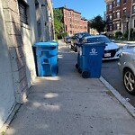 Sidewalk Obstruction at 1010–1016 Beacon St