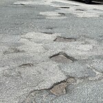 Pothole at 44 Netherlands Rd