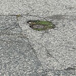 Pothole at 2 Netherlands Rd