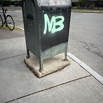 Graffiti at 3 Greenway Ct