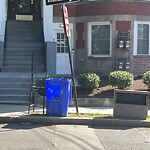 Trash/Recycling at 1–61 University Rd