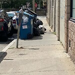 Sidewalk Obstruction at 1004 Beacon St
