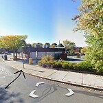 Damaged Sign at T.J.Maxx, 50–52 Lawton St, Brookline 02446