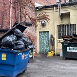 Trash/Recycling at 1009 Beacon St