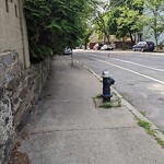 Sidewalk Obstruction at 3 Wellington Terrace