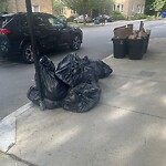 Trash/Recycling at 234–298 Freeman St