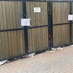 Trash/Recycling at 2–98 Bradford Terr