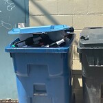 Trash/Recycling at 1001 Beacon St
