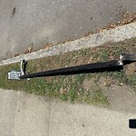 Damaged Sign at 119 Colchester St