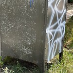 Graffiti at 2–58 Abbottsford Rd