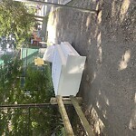 Sidewalk Obstruction at Jean B Waldstein Playground, Brookline 02445