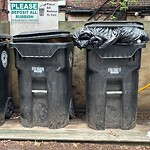 Trash/Recycling at 1015 Beacon St