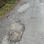 Pothole at 28 Strathmore Rd, Brookline 02445
