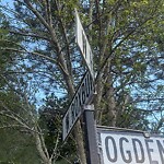 Damaged Sign at 72–98 Ogden Rd, Chestnut Hill