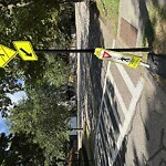 Damaged Sign at 255 Clinton Rd, Brookline 02445
