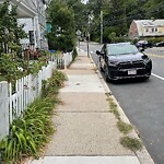 Sidewalk Obstruction at 171 High St