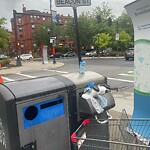 Trash/Recycling at 1044 Beacon St