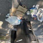 Trash/Recycling at 218 Middlesex Rd, Chestnut Hill