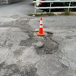 Pothole at 30 Regent Cir