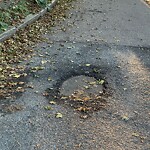 Pothole at 227 Summit Ave