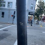 Graffiti at 99 Harvard St