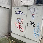 Graffiti at 940 Commonwealth Ave
