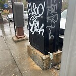 Graffiti at 27 Centre St