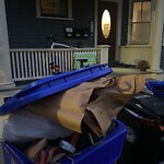 Trash/Recycling at 261 Walnut St Trash/Recycling at 261 Walnut St