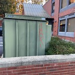 Graffiti at 637 Washington St