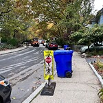 Damaged Sign at 11 Waverly St