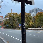 Graffiti at Brookline Ave