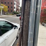 Graffiti at 70 Park St