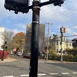 Graffiti at 100 Centre St