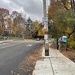Damaged Sign at 101 Sumner Rd