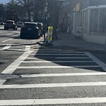 Damaged Sign at 470 Harvard St