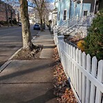 Sidewalk Obstruction at 114 Chestnut St
