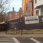 Sidewalk Obstruction at 153 Saint Paul St, Brookline 02446