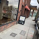 Sidewalk Obstruction at 31 Harvard St