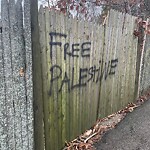 Graffiti at Rawson Path