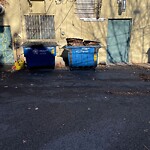 Trash/Recycling at 1009 Beacon St