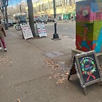 Sidewalk Obstruction at 320 Harvard St