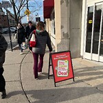 Sidewalk Obstruction at 42.34 N 71.12 W