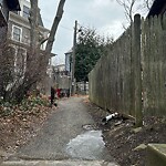 Unshoveled/Icy Sidewalk at 149 University Path