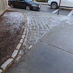 Unshoveled/Icy Sidewalk at 50 Centre St