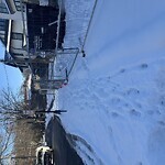 Unshoveled/Icy Sidewalk at 18 Evans Rd