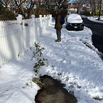 Unshoveled/Icy Sidewalk at 34 Emerson St