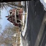 Unshoveled/Icy Sidewalk at 5 Mason Terr, Brookline 02446